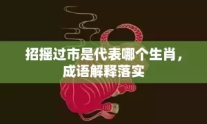 招摇过市是代表哪个生肖，成语解释落实