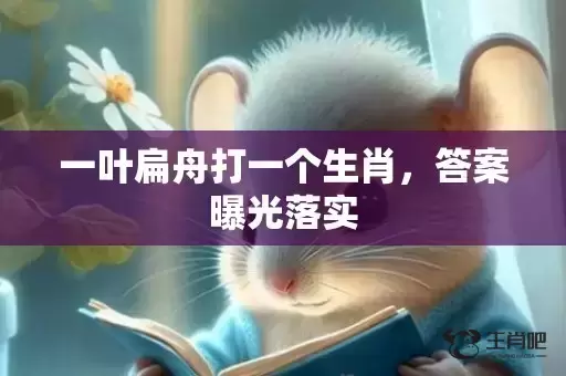 一叶扁舟打一个生肖,答案曝光落实 一叶扁舟打一个生肖,答案曝光落实