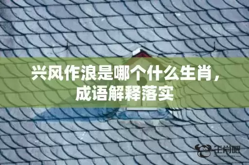 兴风作浪是哪个什么生肖，成语解释落实