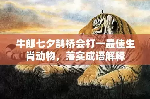 牛郎七夕鹊桥会打一最佳生肖动物,落实成语解释 牛郎七夕鹊桥会打一最佳生肖动物,落实成语解释