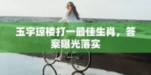 玉宇琼楼打一最佳生肖，答案曝光落实