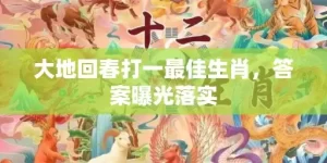 大地回春打一最佳生肖，答案曝光落实