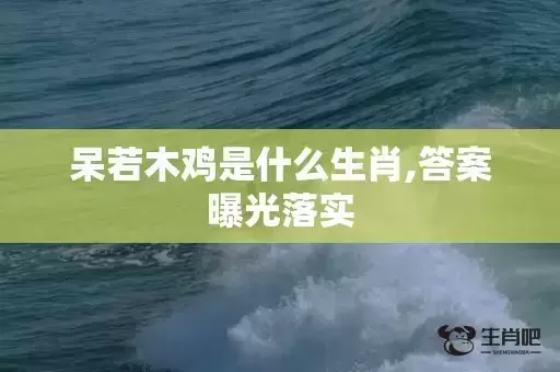 呆若木鸡是什么生肖,答案曝光落实 呆若木鸡是什么生肖,答案曝光落实