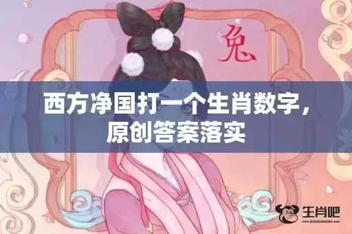西方净国打一个生肖数字，原创答案落实
