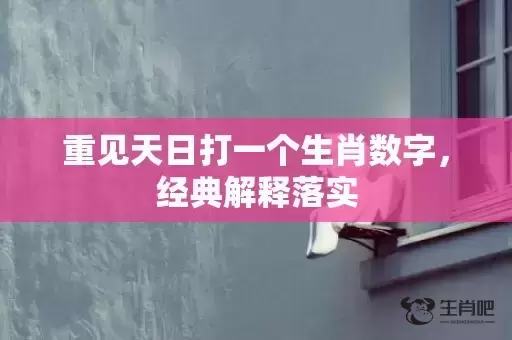 重见天日打一个生肖数字，经典解释落实