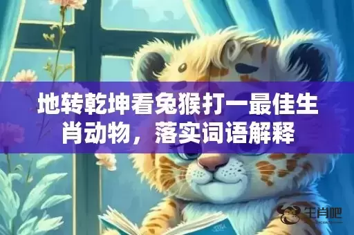 地转乾坤看兔猴打一最佳生肖动物，落实词语解释