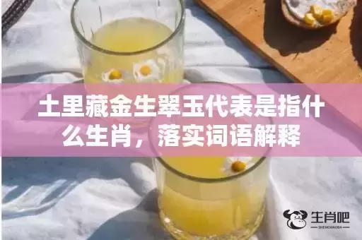 土里藏金生翠玉代表是指什么生肖,落实词语解释 土里藏金生翠玉代表是指什么生肖,落实词语解释