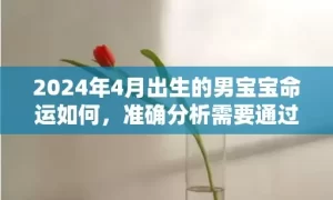 2024年4月出生的男宝宝命运如何，准确分析需要通过几个点