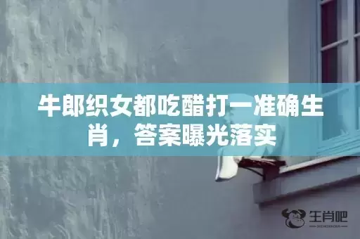 牛郎织女都吃醋打一准确生肖，答案曝光落实