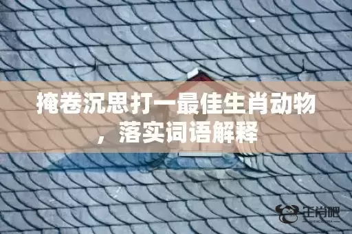 掩卷沉思打一最佳生肖动物,落实词语解释 掩卷沉思打一最佳生肖动物,落实词语解释