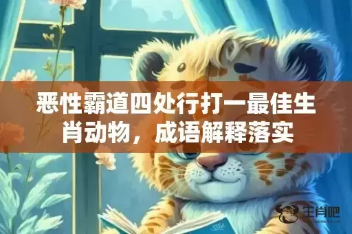 恶性霸道四处行打一最佳生肖动物,成语解释落实 恶性霸道四处行打一最佳生肖动物,成语解释落实