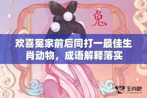 欢喜冤家前后同打一最佳生肖动物，成语解释落实