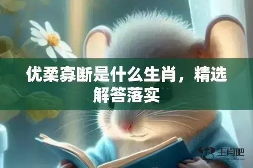 优柔寡断是什么生肖，精选解答落实