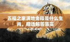 五福之家满地金指是什么生肖，精选解答落实