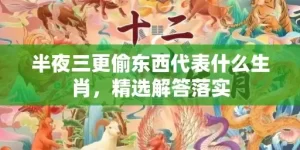 半夜三更偷东西代表什么生肖，精选解答落实