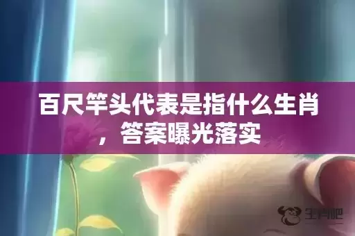 百尺竿头代表是指什么生肖，答案曝光落实