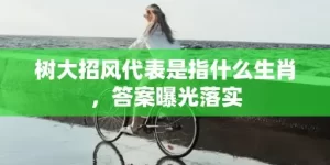 树大招风代表是指什么生肖，答案曝光落实