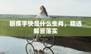 眼疾手快是什么生肖，精选解答落实