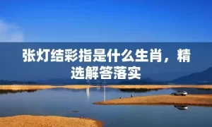 张灯结彩指是什么生肖，精选解答落实