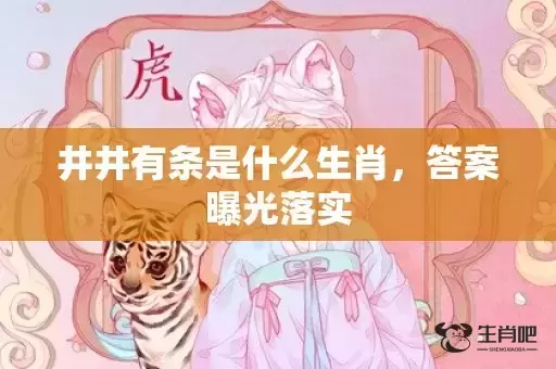 井井有条是什么生肖，答案曝光落实