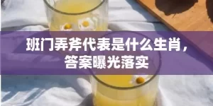 班门弄斧代表是什么生肖，答案曝光落实