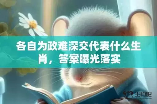 各自为政难深交代表什么生肖，答案曝光落实