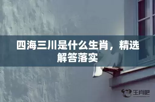 四海三川是什么生肖，精选解答落实