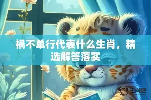 祸不单行代表什么生肖，精选解答落实