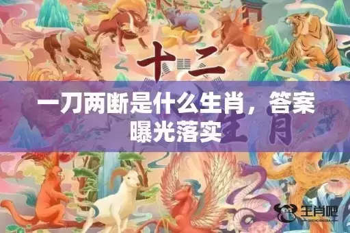 一刀两断是什么生肖,答案曝光落实 一刀两断是什么生肖,答案曝光落实