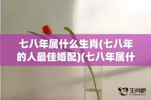 七八年属什么生肖(七八年的人最佳婚配)(七八年属什么生肖什么命) 七八年属什么生肖(七八年的人最佳婚配)(七八年属什么生肖什么命)