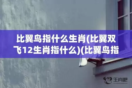 比翼鸟指什么生肖(比翼双飞12生肖指什么)(比翼鸟指什么生肖花姑子是什么生肖) 比翼鸟指什么生肖(比翼双飞12生肖指什么)(比翼鸟指什么生肖花姑子是什么生肖)