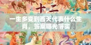 一生多变到西天代表什么生肖，答案曝光落实