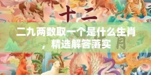 二九两数取一个是什么生肖，精选解答落实