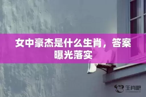 女中豪杰是什么生肖，答案曝光落实