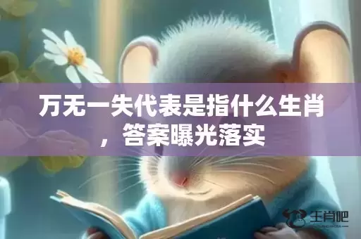 万无一失代表是指什么生肖，答案曝光落实