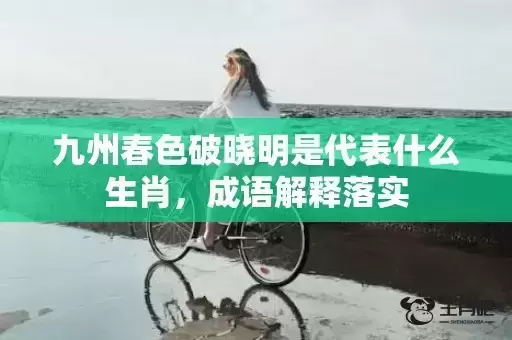 九州春色破晓明是代表什么生肖，成语解释落实