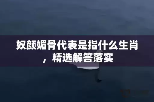 奴颜媚骨代表是指什么生肖，精选解答落实