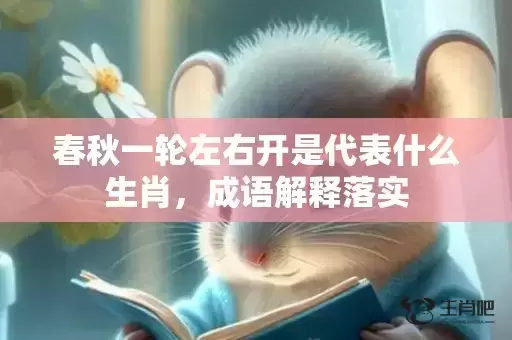 春秋一轮左右开是代表什么生肖，成语解释落实