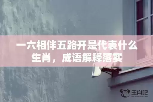 一六相伴五路开是代表什么生肖,成语解释落实 一六相伴五路开是代表什么生肖,成语解释落实