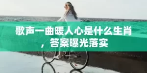 歌声一曲暖人心是什么生肖，答案曝光落实