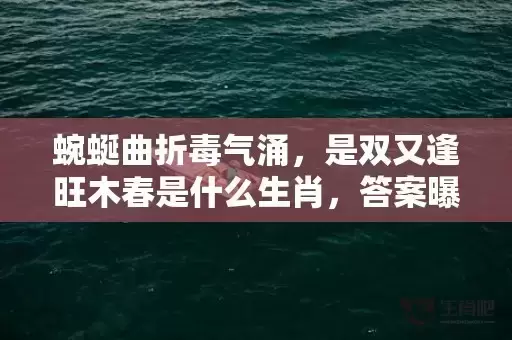 蜿蜒曲折毒气涌，是双又逢旺木春是什么生肖，答案曝光落实
