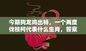 今期狗龙鸡出特，一个两度伐枝柯代表什么生肖，答案曝光落实