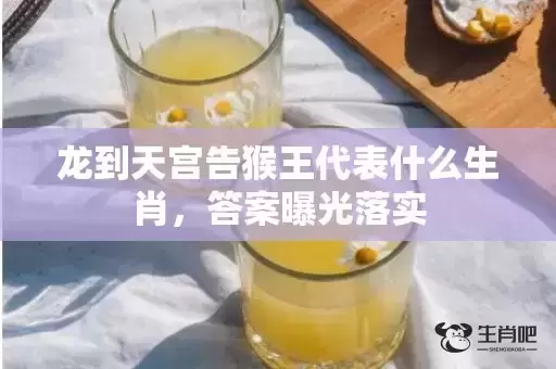 龙到天宫告猴王代表什么生肖,答案曝光落实 龙到天宫告猴王代表什么生肖,答案曝光落实