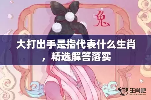 大打出手是指代表什么生肖，精选解答落实