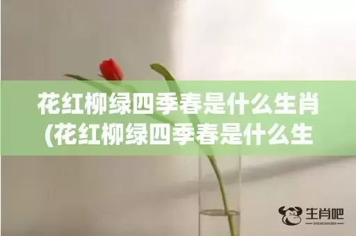 花红柳绿四季春是什么生肖(花红柳绿四季春是什么生肖动物)(花红柳绿四季春是什么波色)