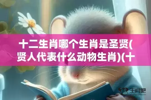 十二生肖哪个生肖是圣贤(贤人代表什么动物生肖)(十二生肖哪个生肖不能仰望天空)