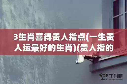 3生肖喜得贵人指点(一生贵人运最好的生肖)(贵人指的什么生肖) 3生肖喜得贵人指点(一生贵人运最好的生肖)(贵人指的什么生肖)