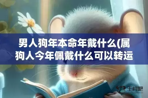 男人狗年本命年戴什么(属狗人今年佩戴什么可以转运)(哪年是狗年本命年)