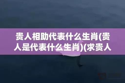 贵人相助代表什么生肖(贵人是代表什么生肖)(求贵人相助念什么佛) 贵人相助代表什么生肖(贵人是代表什么生肖)(求贵人相助念什么佛)