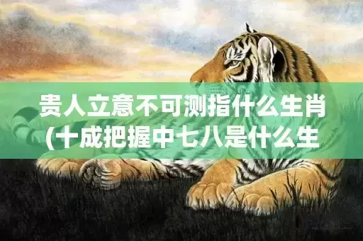 贵人立意不可测指什么生肖(十成把握中七八是什么生肖)(贵人立意不可测指什么生肖)